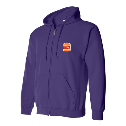 Men's Burger King Zipper Hoodie