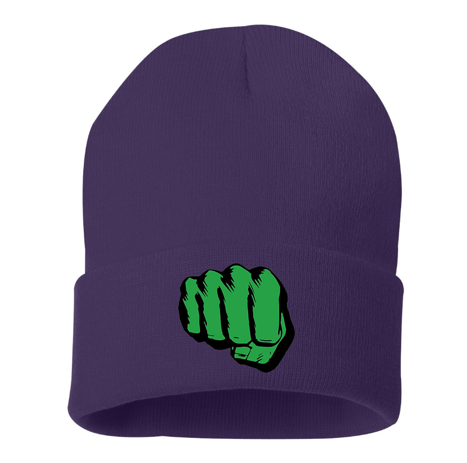 Hulk Punch Beanie Hat