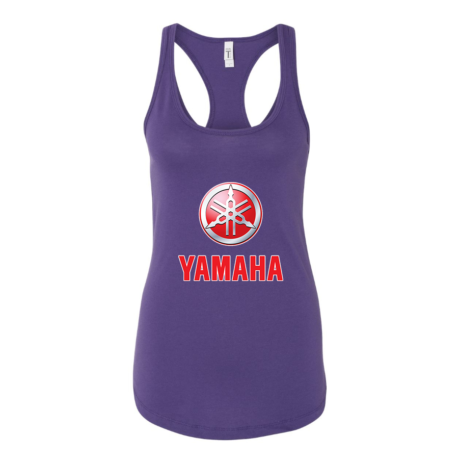 Women's Yamaha Bike Motorcycle Racerback Tank Top