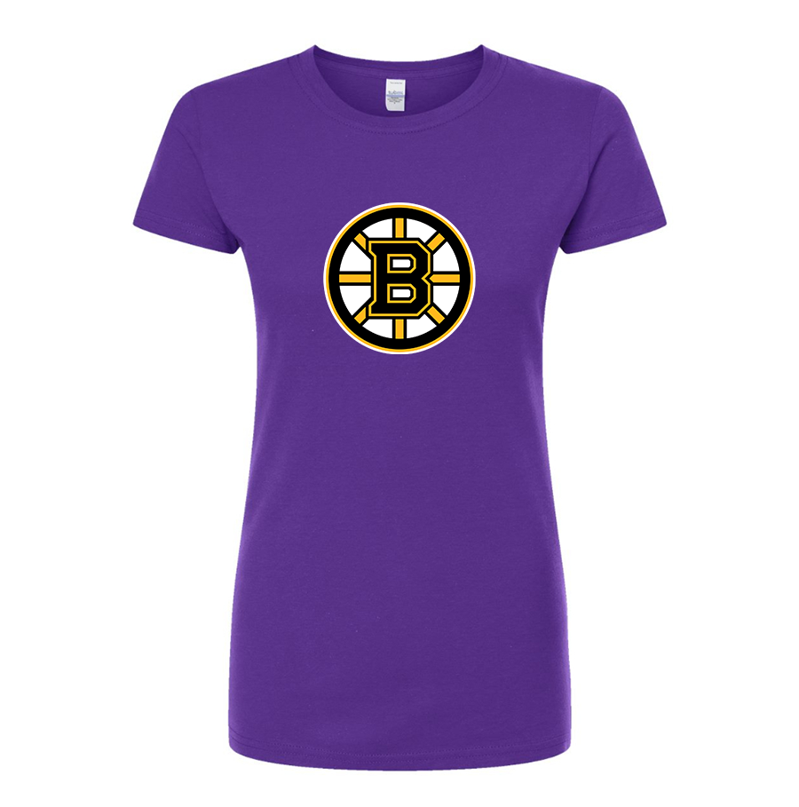 Women's  NHL Boston Bruins Round Neck T-Shirt