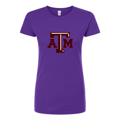 Women's Texas A&M Aggies Round Neck T-Shirt