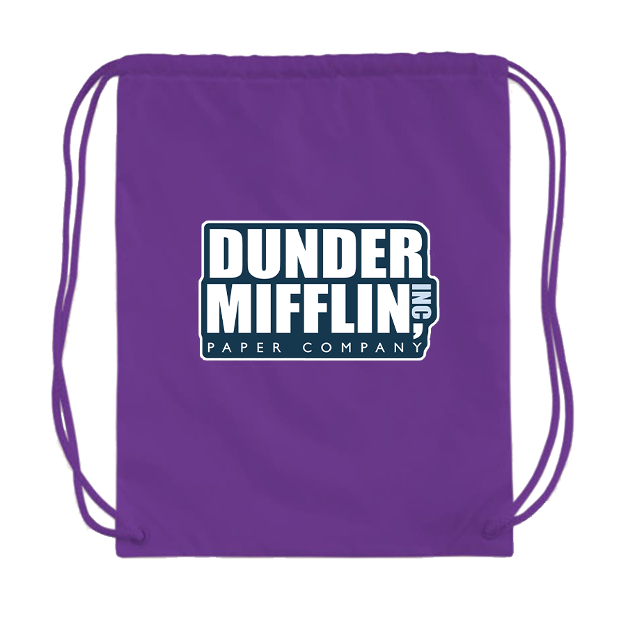 Dunder Mifflin Drawstring Bag