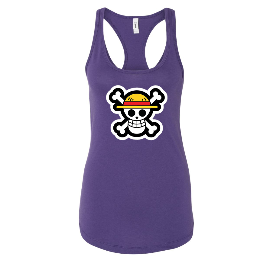 Women's StrawHat Racerback Tank Top