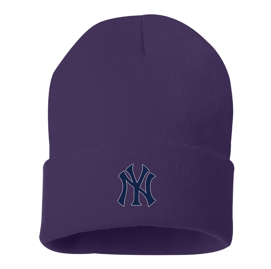 New York NY Yankees Baseball Beanie Hat