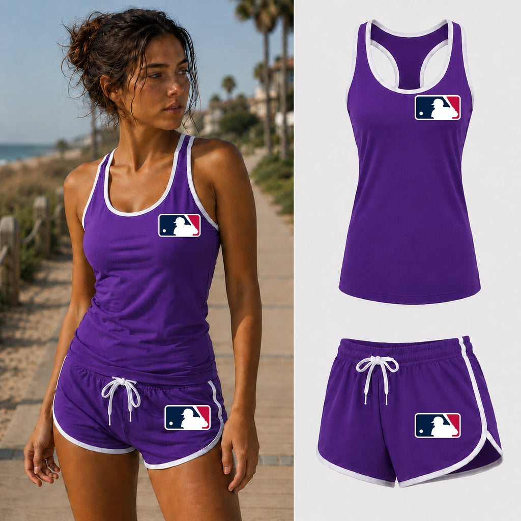 Women’s MLB Tank top and Shorts Set