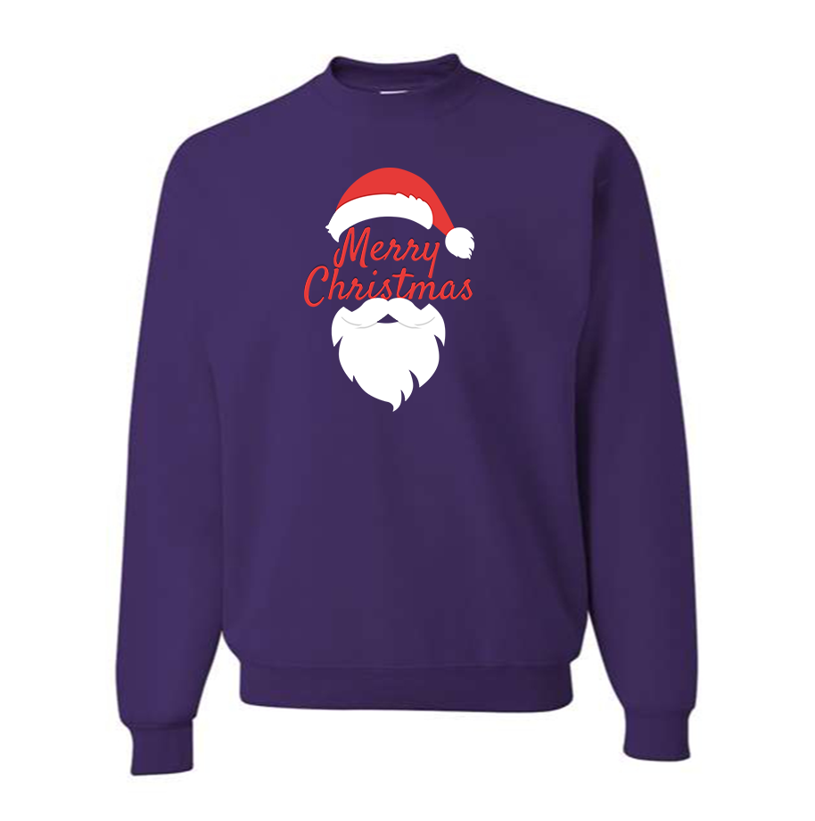 Men's Merry Christmas Santa Claus Crewneck Sweatshirt