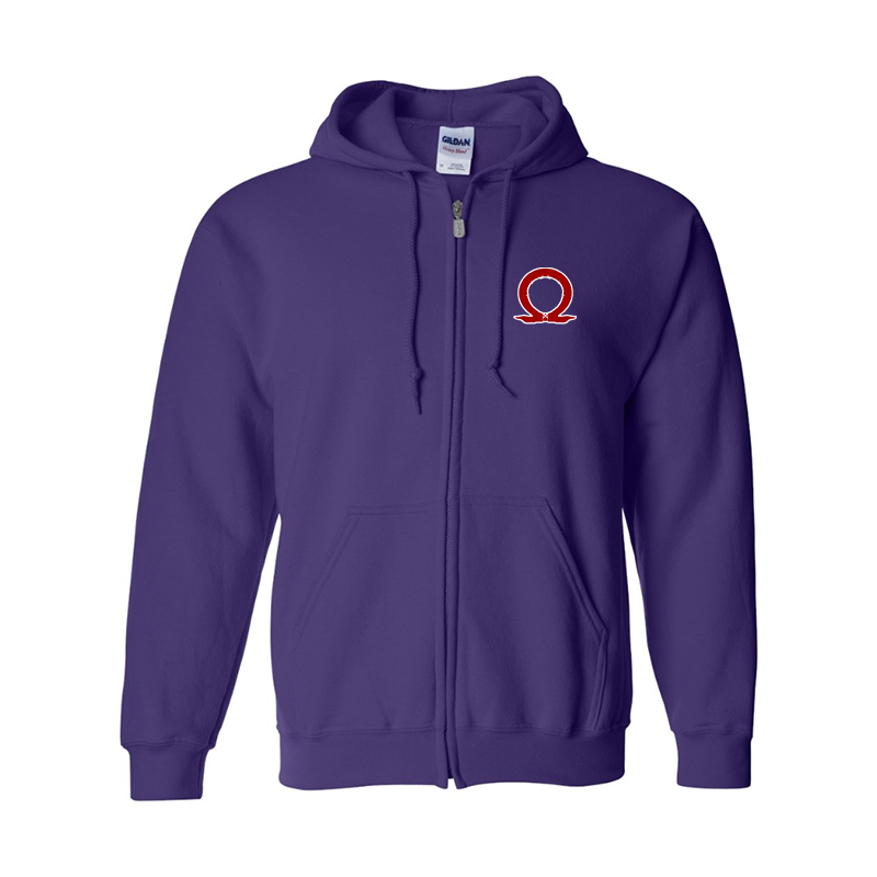 Men's God Of War Gildan Heavy Blend Full-Zip Hooded Sweatshirt