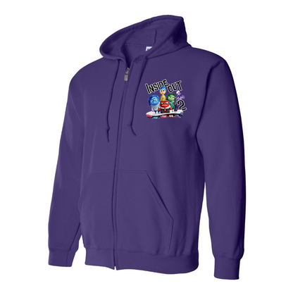 Men's Inside Out 2 Zipper Hoodie