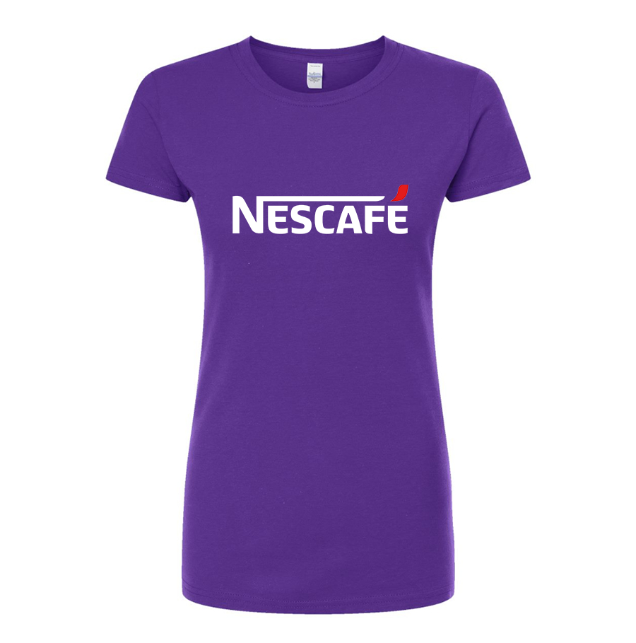 Women's Nescafe Round Neck T-Shirt