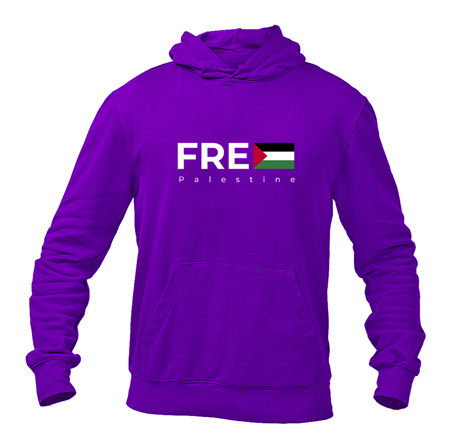 Men's Free Palestine Pullover Hoodie