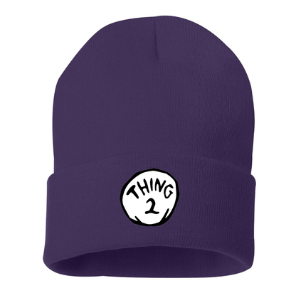 Dr. Suess Thing 2  Beanie Hat