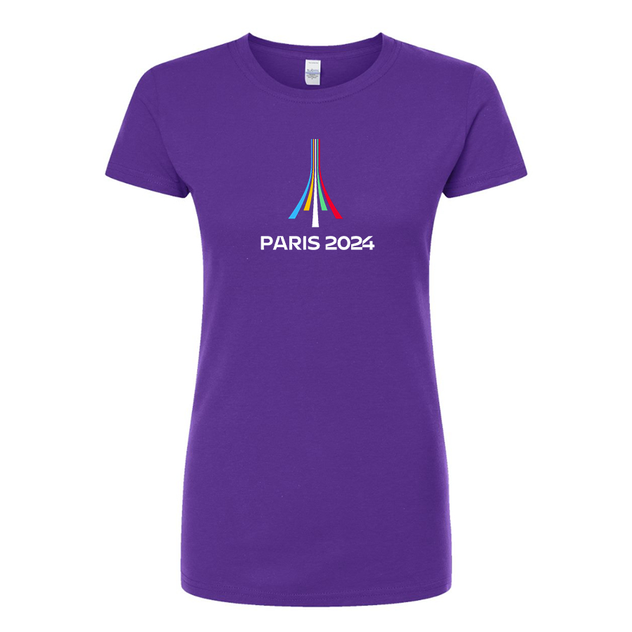 Women's Olympia Paris 2024 Round Neck T-Shirt