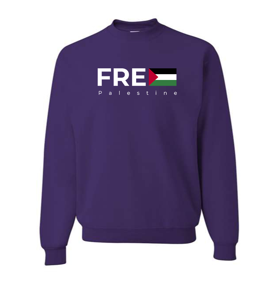 Men's Free Palestine Crewneck Sweatshirt