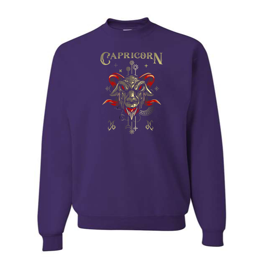 Men's Capricorn Zodiac Crewneck Sweatshirt