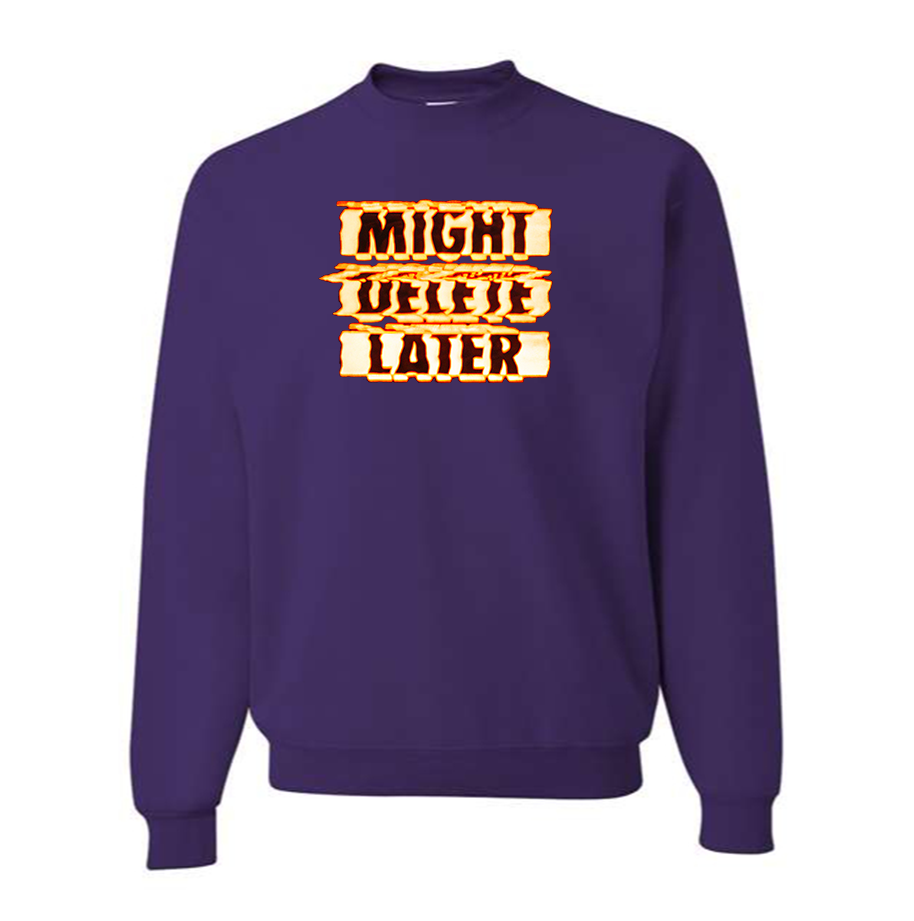 Men's Might Delete Later - J Cole Crewneck Sweatshirt