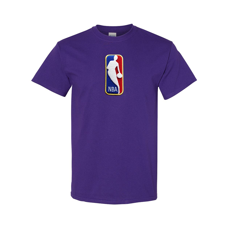 Men's NBA Embroidered Gildan Heavy Cotton T-Shirt