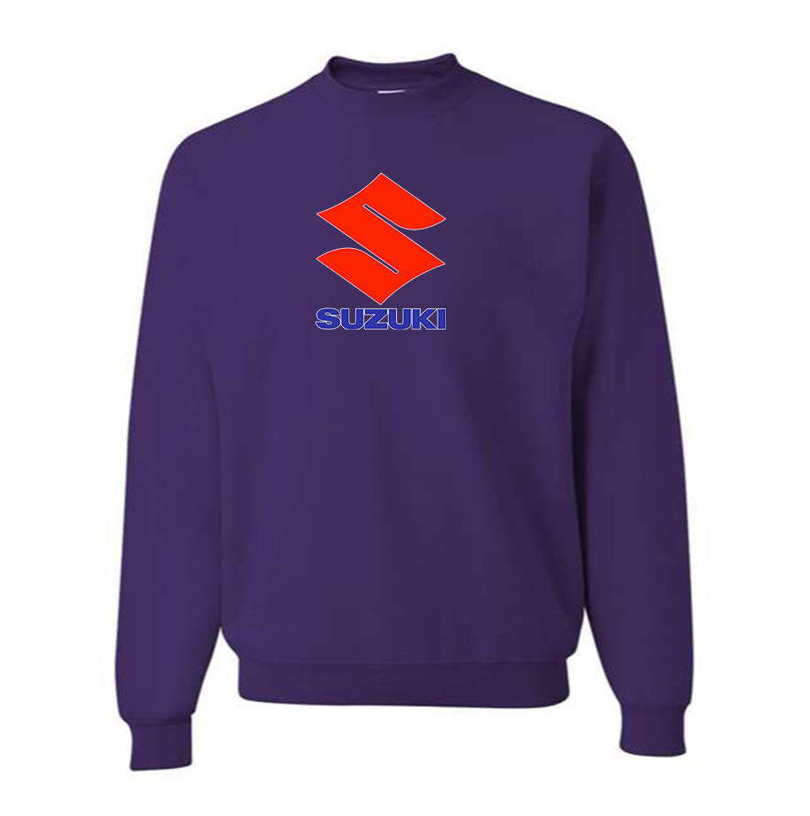 Men's Suzuki Bike Motorcycle Crewneck Sweatshirt