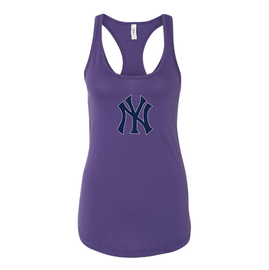 Women's New York NY Yankees Baseball Racerback Tank Top