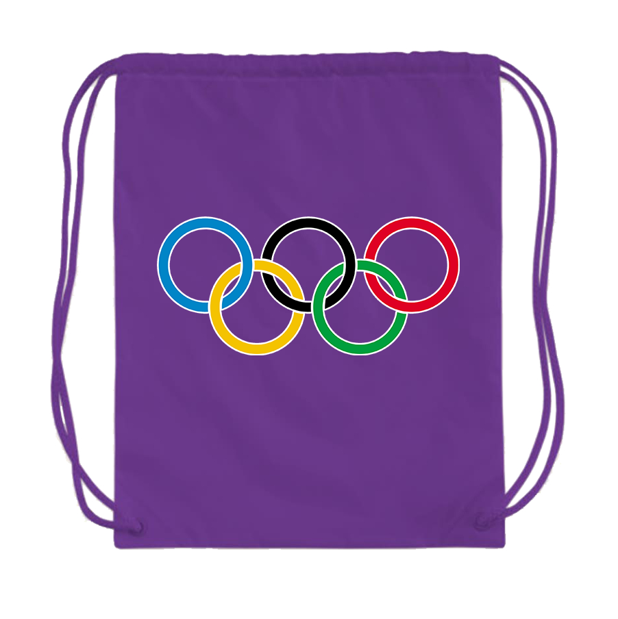 Olympics Rings Drawstring Bag