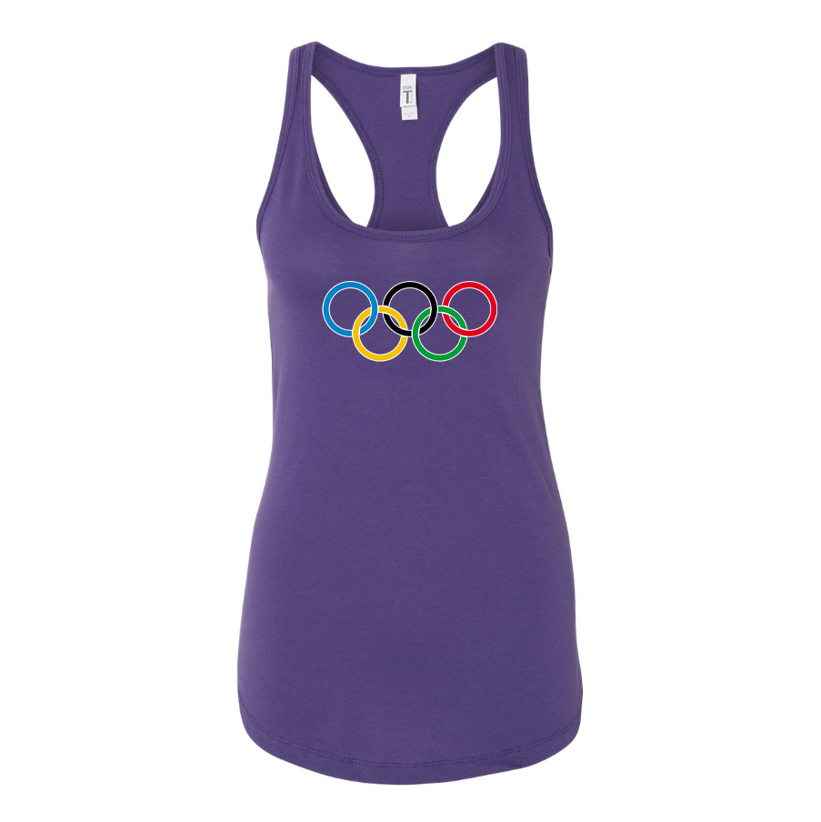 Women's Olympics Rings Racerback Tank Top