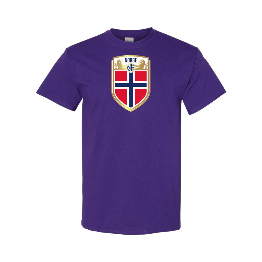 Men's Norway Soccer Cotton T-shirt