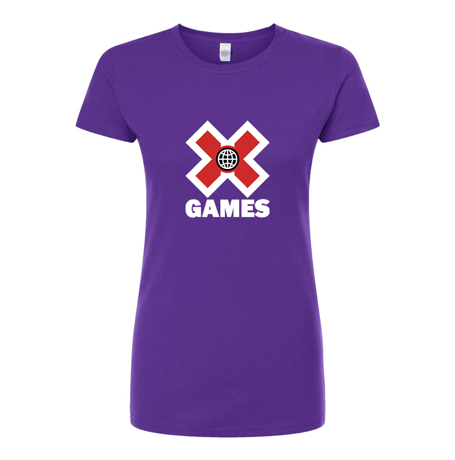 Women's The X Games Round Neck T-Shirt