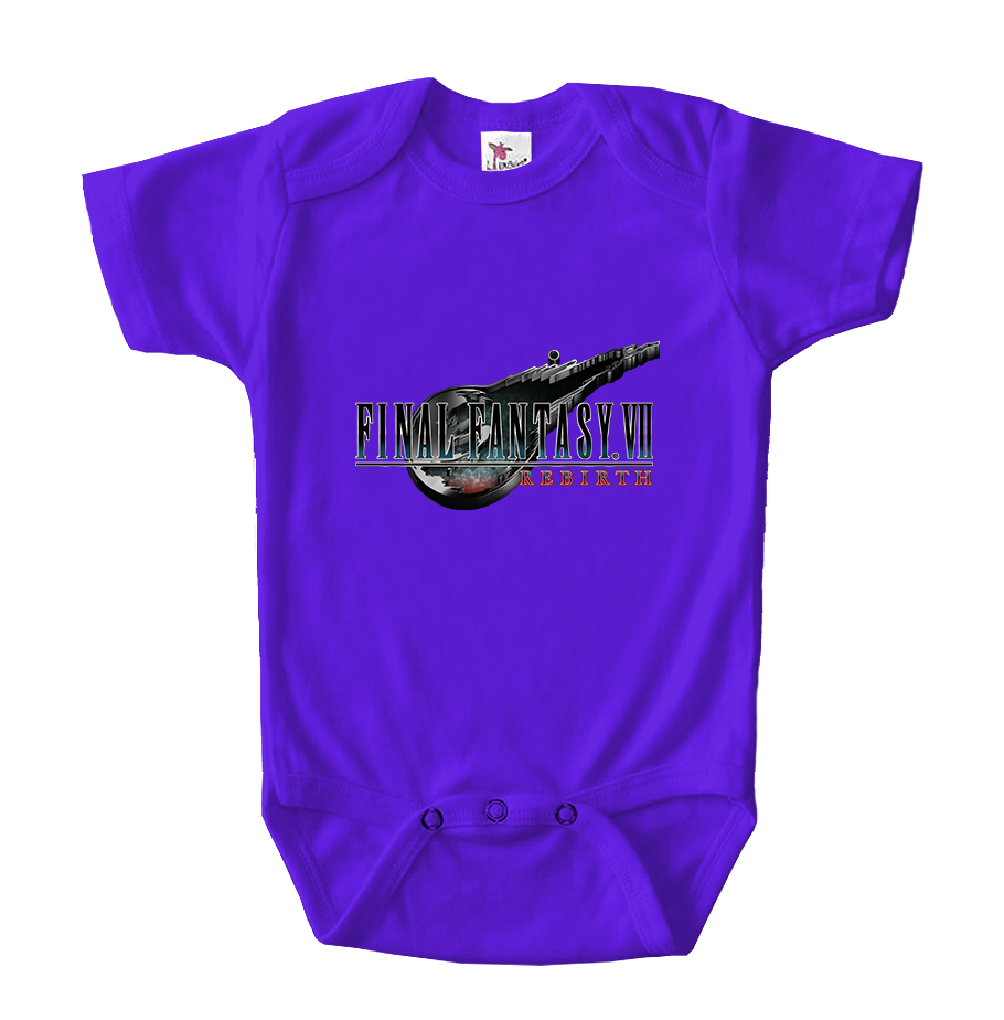 Final Fantasy VII Rebirth Baby Romper Onesie