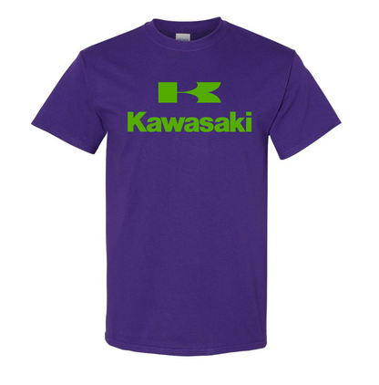 Youth's Kawasaki Bike Motorcycle Cotton T-Shirt