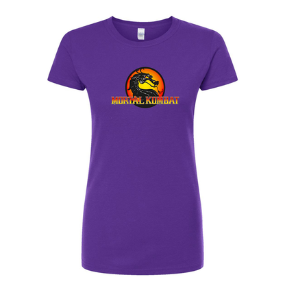 Women's Mortal Kombat Round Neck T-Shirt