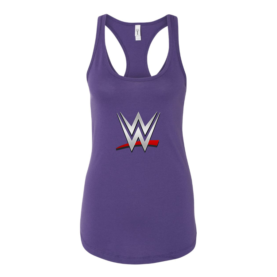 Women's WWE Wrestling Racerback Tank Top Shirt – Tee