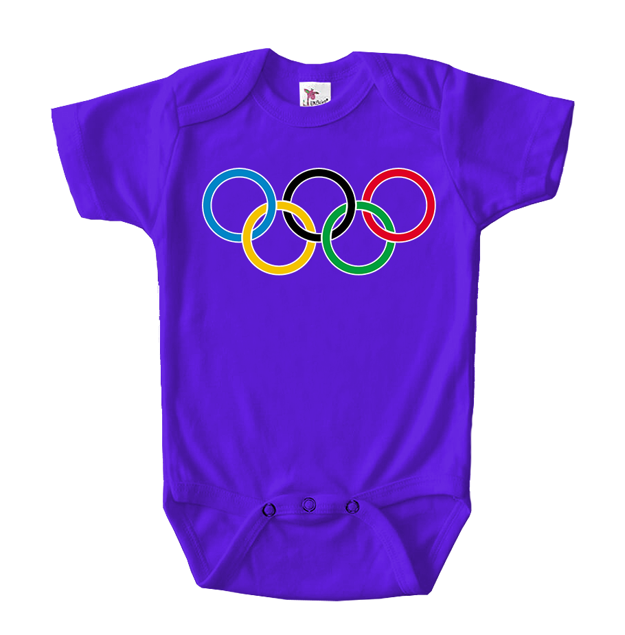Olympics Rings Baby Romper Onesie