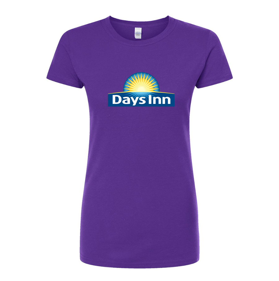 Women's Days Inn  Round Neck T-Shirt