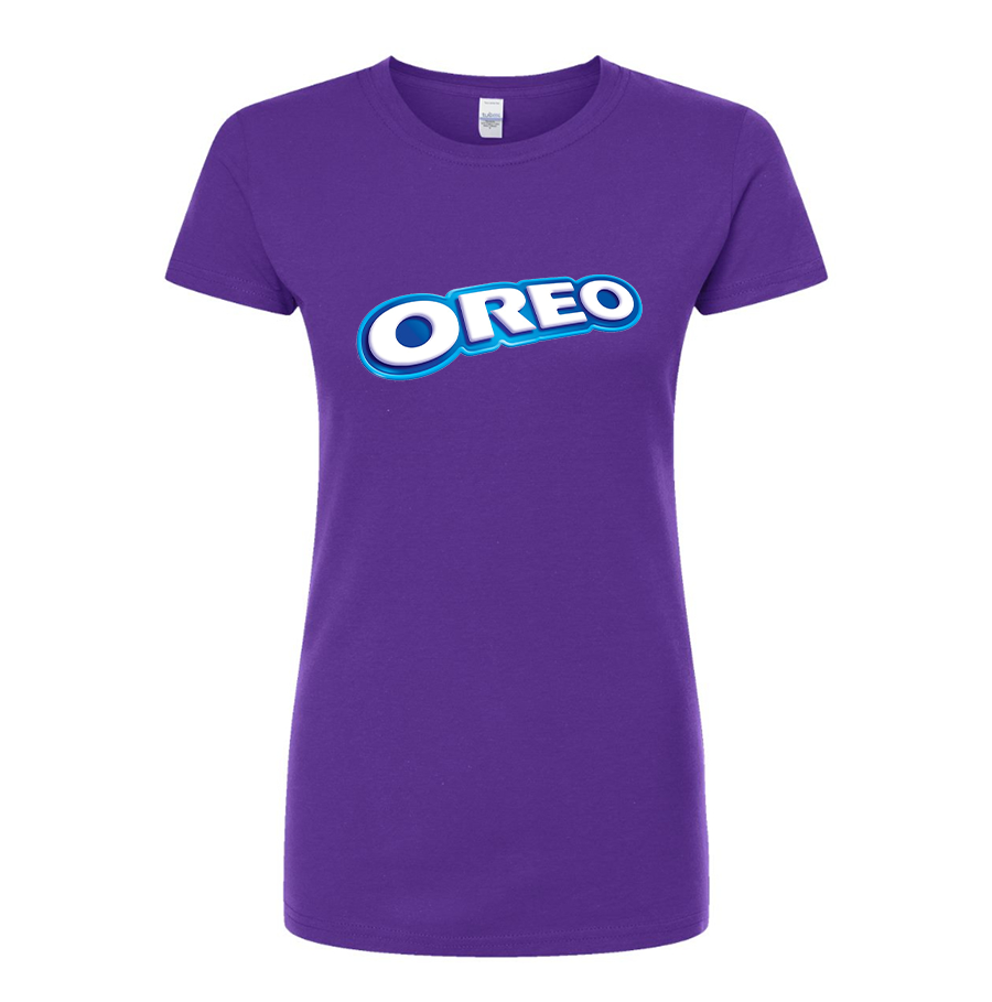 Women's Oreo Round Neck T-Shirt