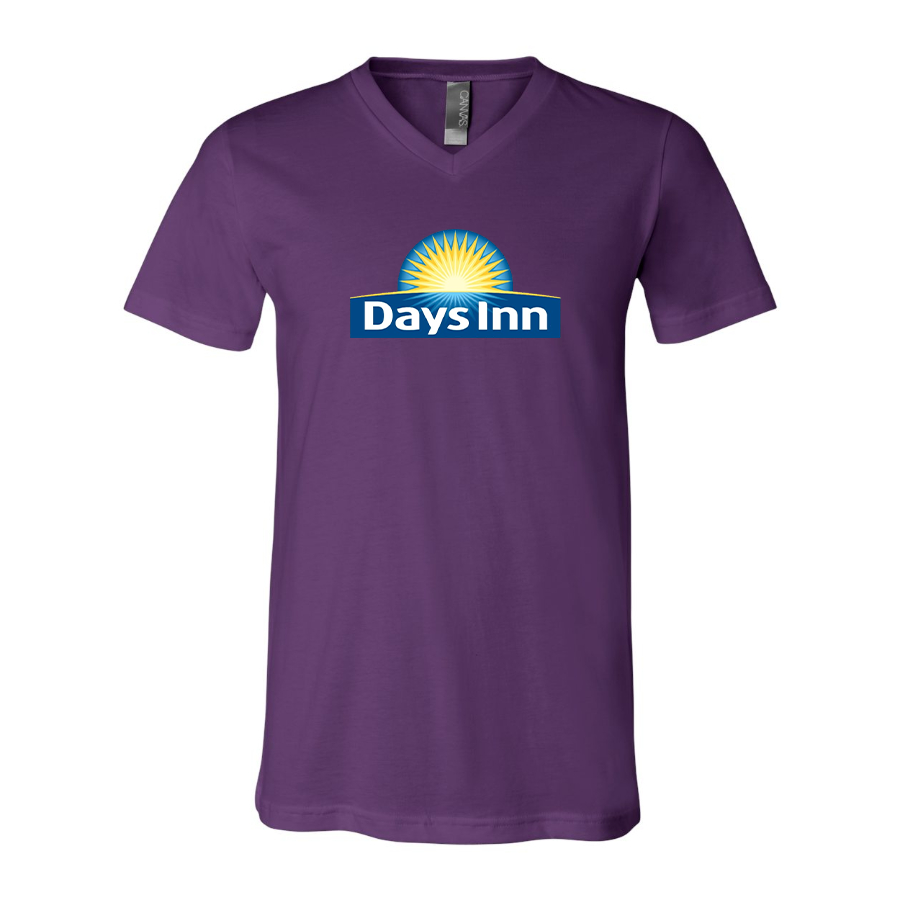 Men's Days Inn BELLA  CANVAS  Jersey V-Neck Tee