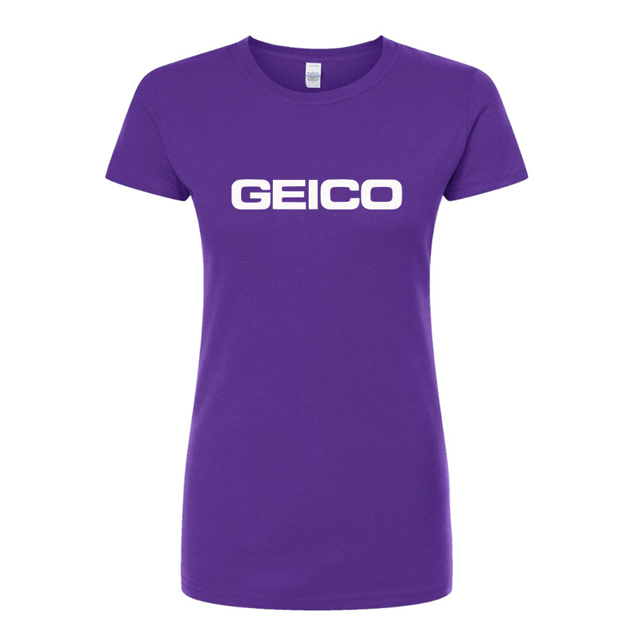 Women's Geico  Round Neck T-Shirt