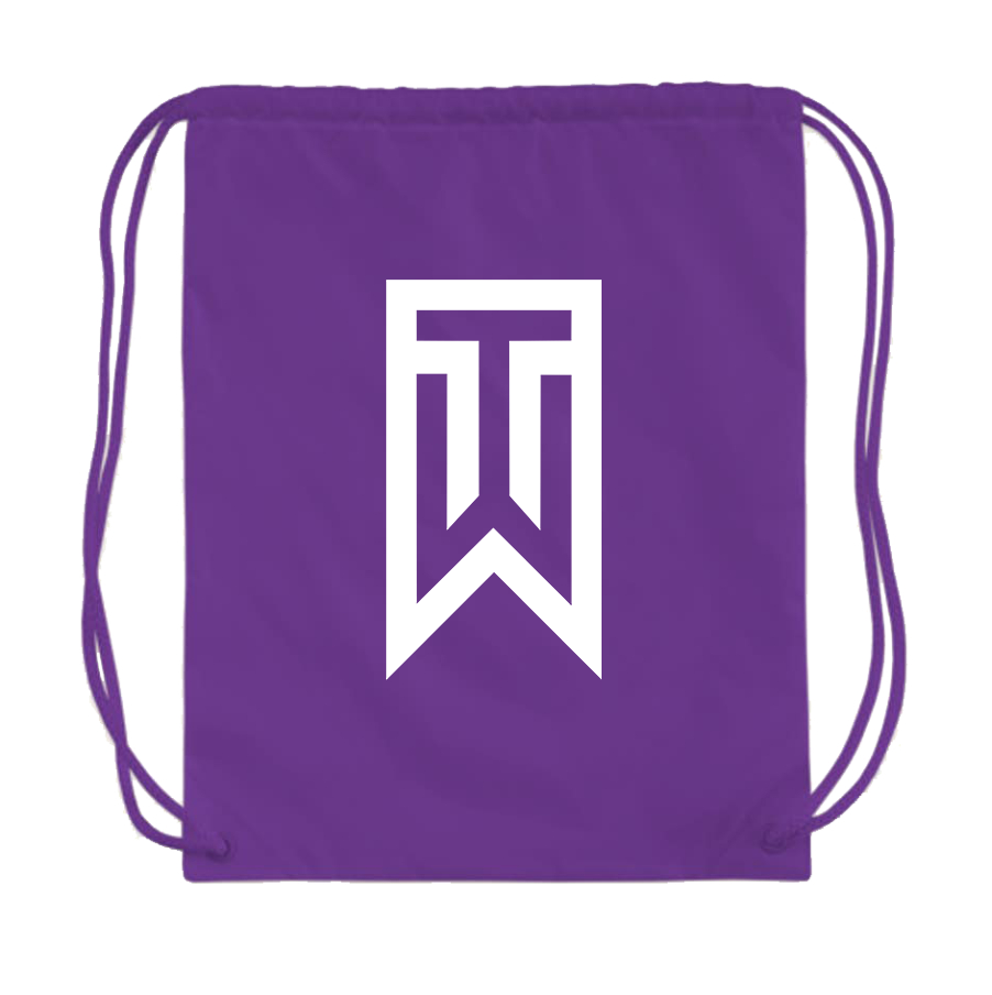 Tiger Woods Drawstring Bag