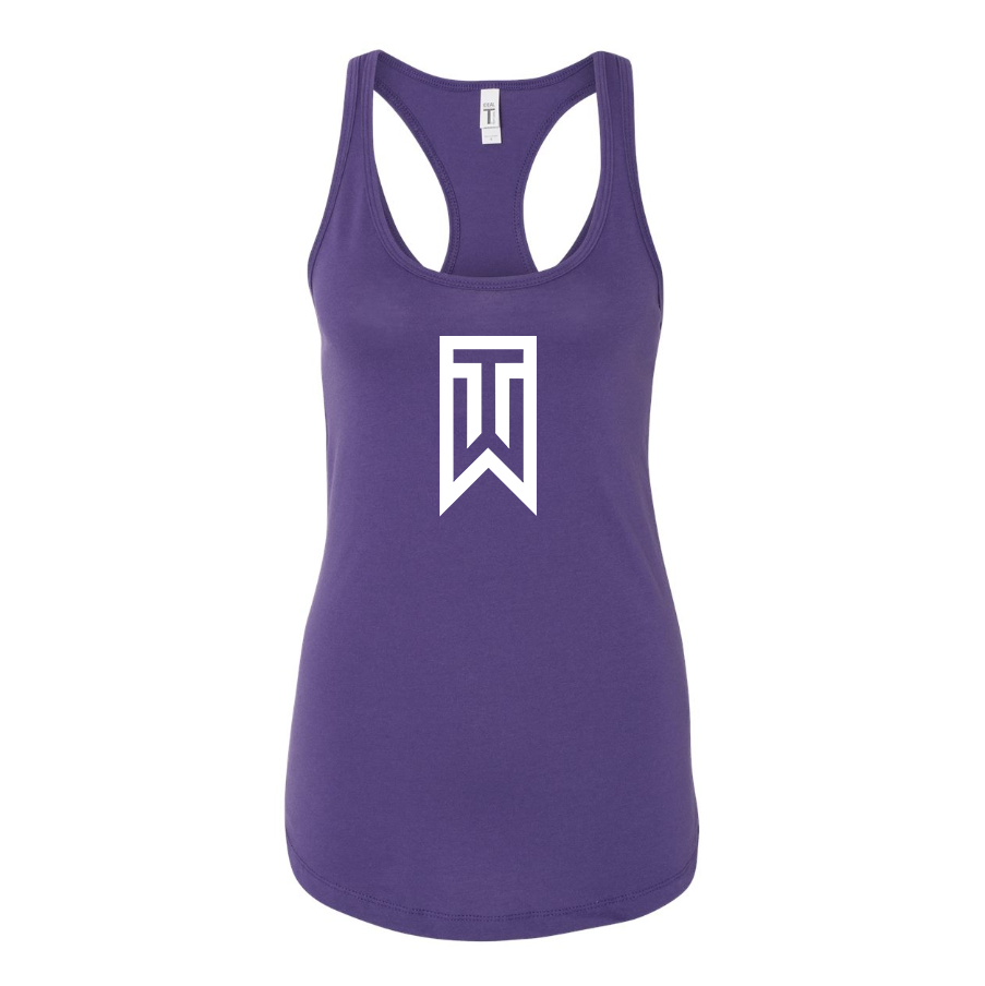 Women's  Tiger Woods Racerback Tank Top