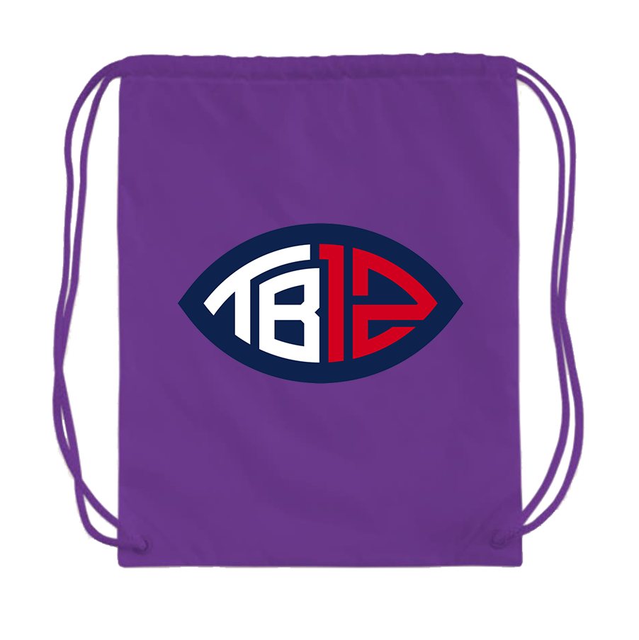 Tom Brady 12 Drawstring Bag