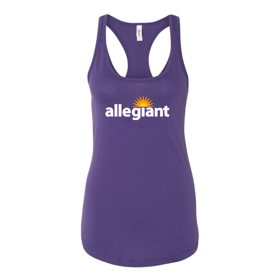 Women's Allegiant Air  Racerback Tank Top