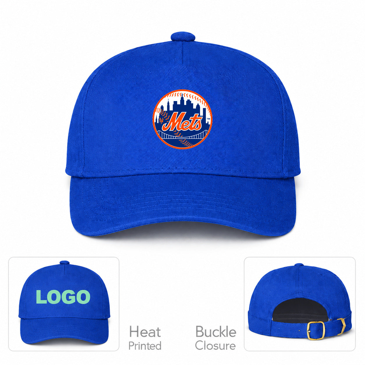 New York Mets Dad Baseball Cap Hat