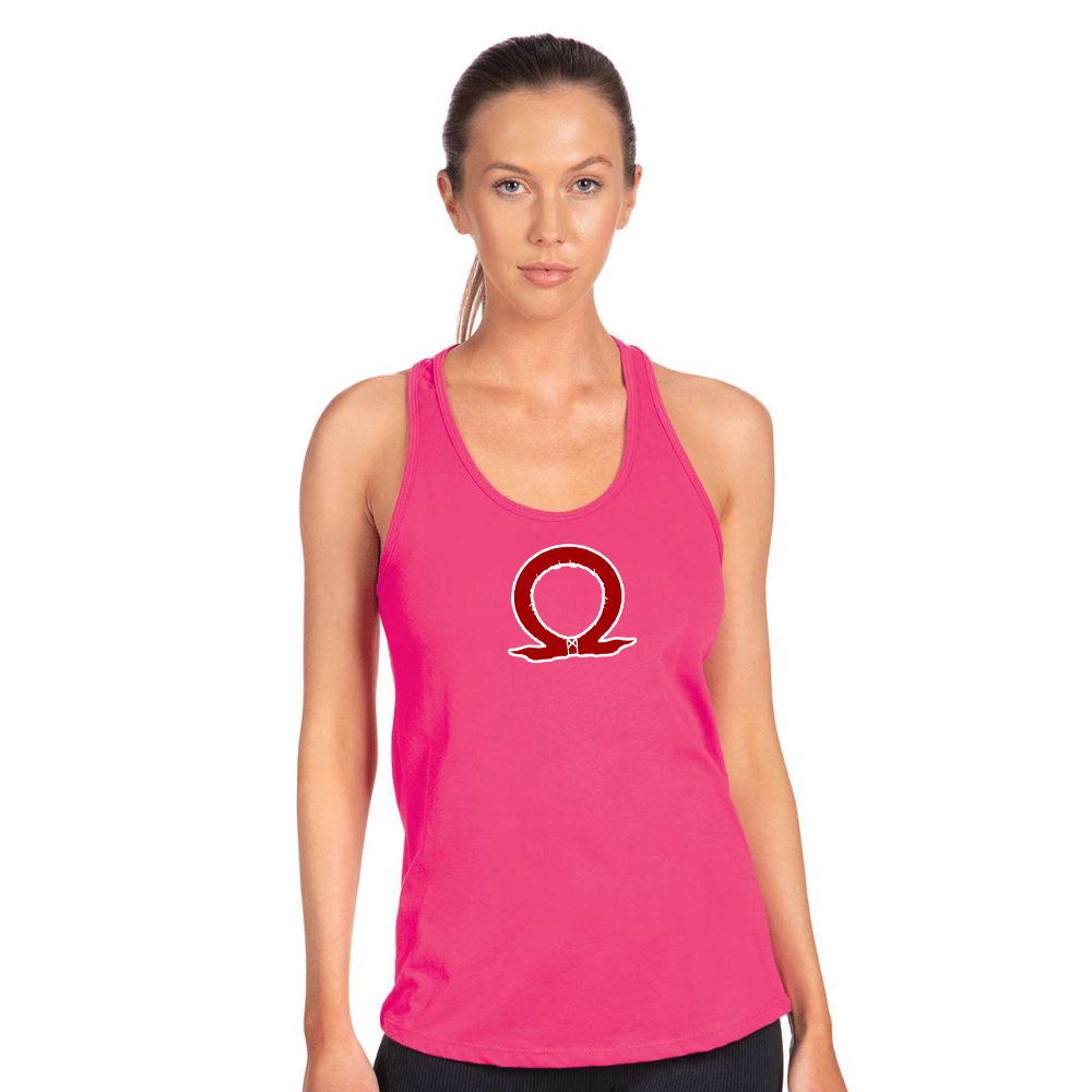 Women's God Of War Next Level Ideal Racerback Tank