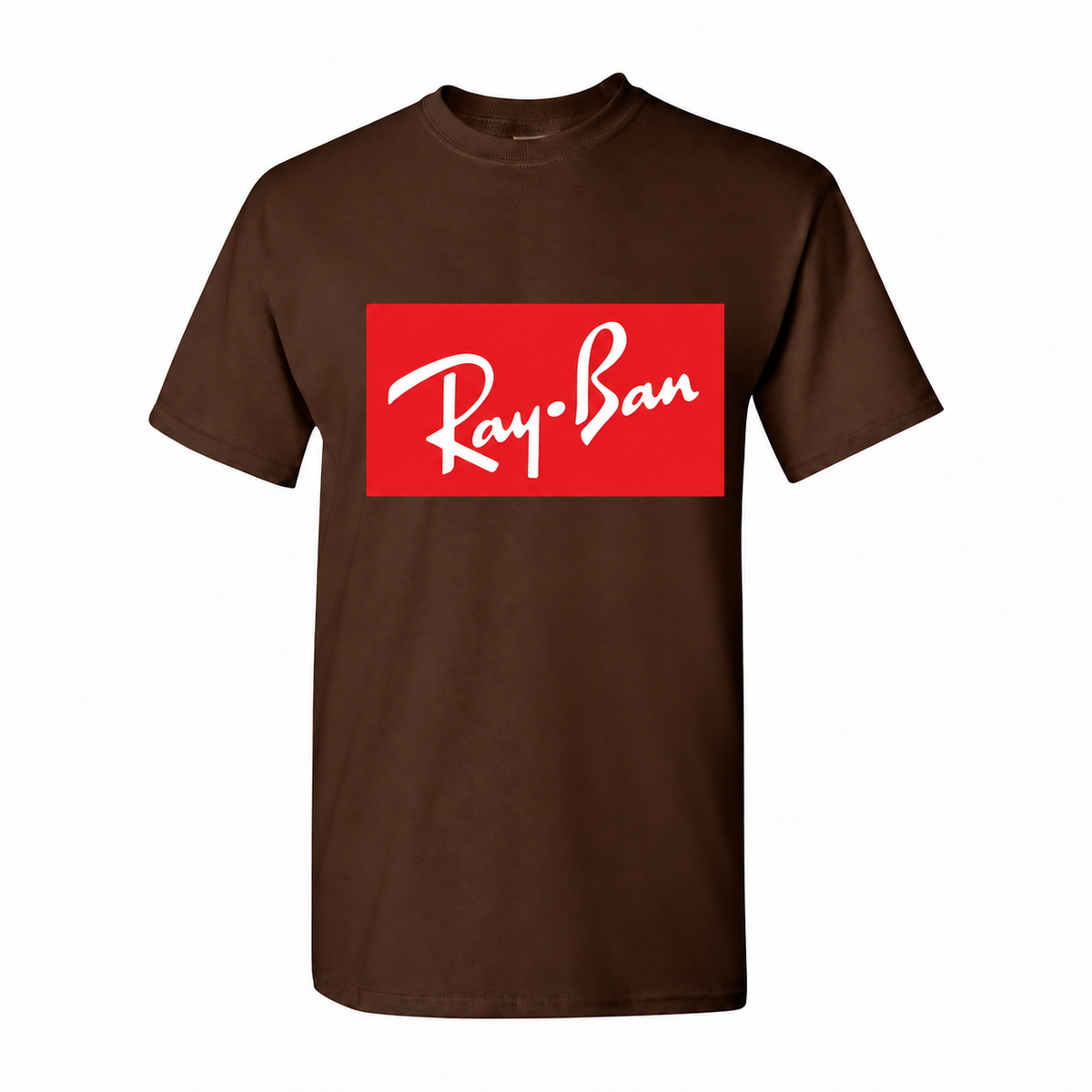 Ray-Ban Dark Brown cotton T-shirt