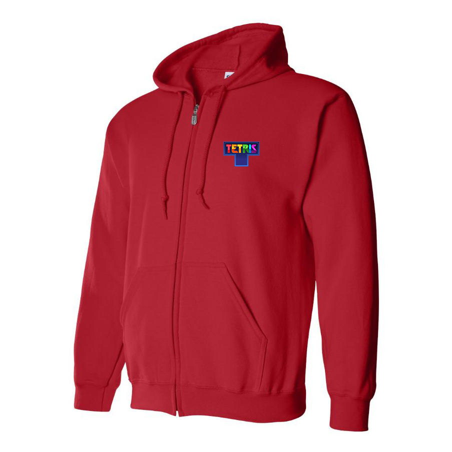 Men's Tetris Zipper Hoodie