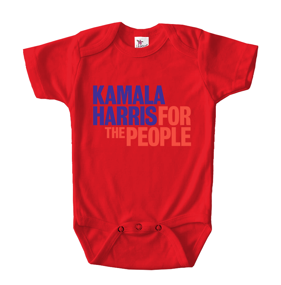 Kamal Harris For The People 2025 Baby Romper Onesie