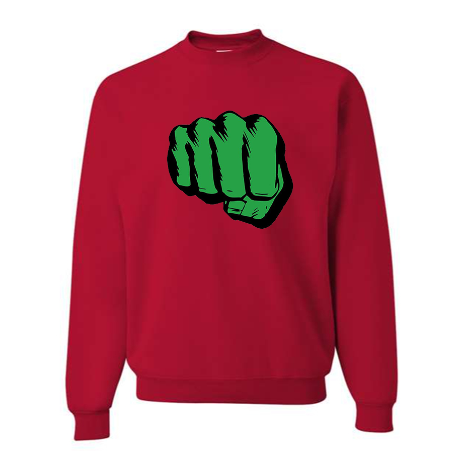 Men's Hulk Punch Crewneck Sweatshirt