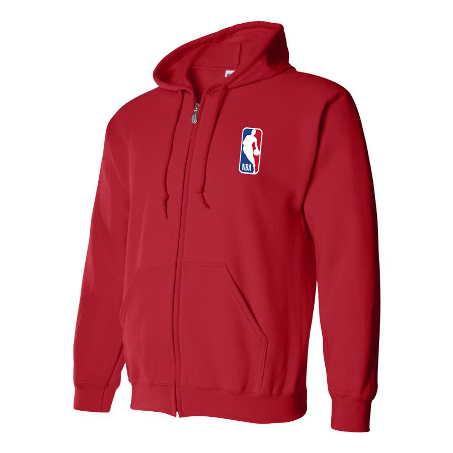 Men's NBA Zipper Hoodie