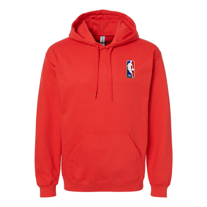 Men's NBA Embroidered Gildan Softstyle Midweight Hooded Sweatshirt