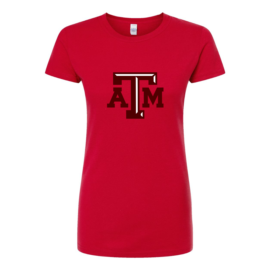 Women's Texas A&M Aggies Round Neck T-Shirt