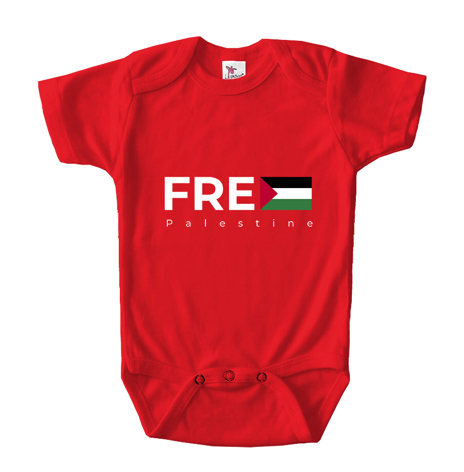 Free Palestine Baby Romper Onesie
