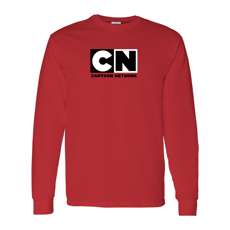 Men's  Cartoon Network Gildan Heavy Cotton Long Sleeve T-Shirt
